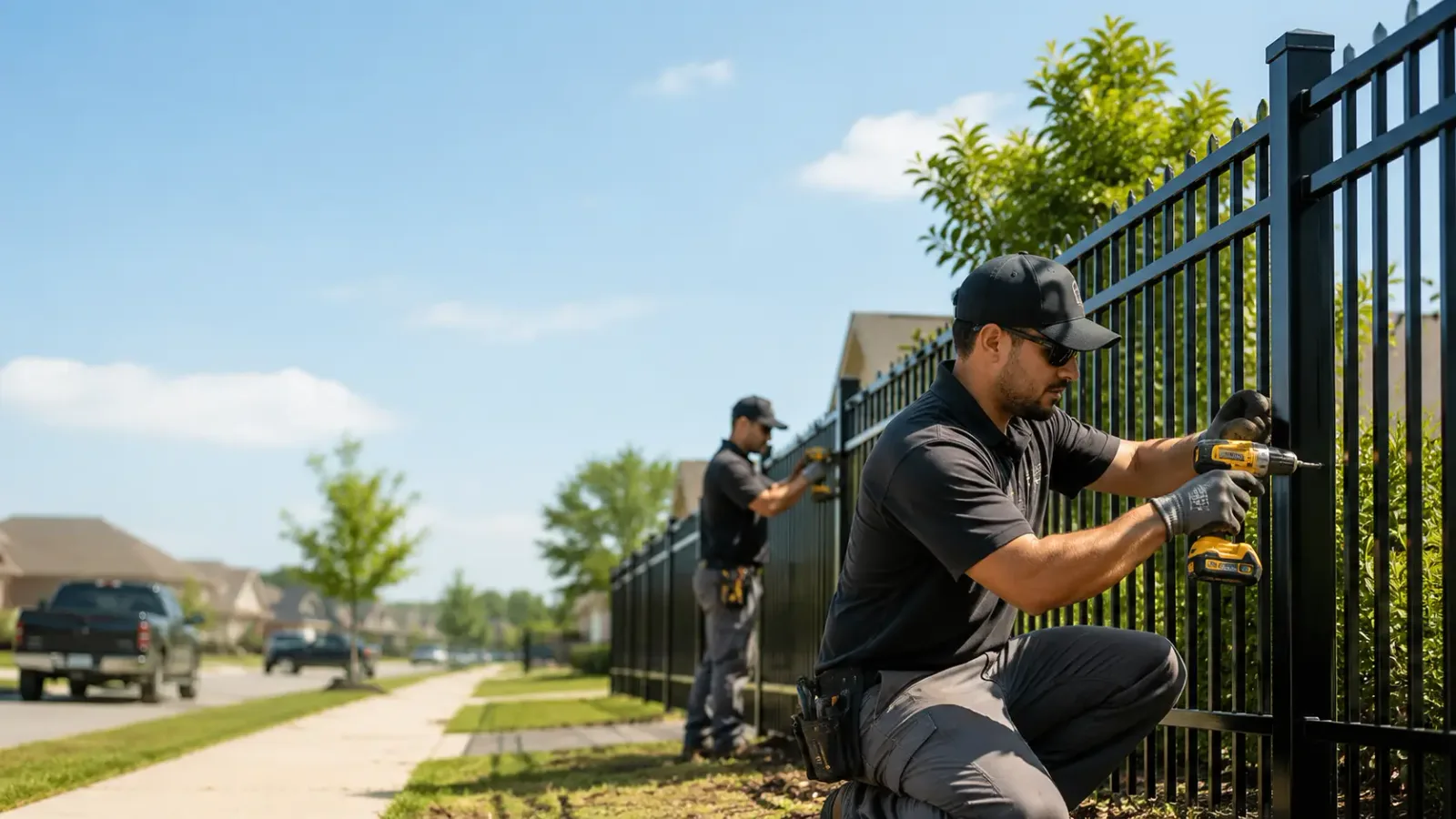 Metal Fence Installation in Disney, OK